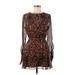 Finders Keepers Casual Dress: Brown Dresses - Women's Size Small