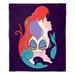 Disney Little Mermaid Classic Heroine And Villain Silk Touch Throw