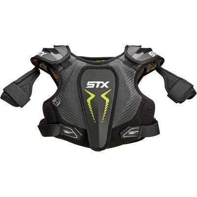 STX 2024 Stallion 200+ Lacrosse Shoulder Pads Black/Yellow
