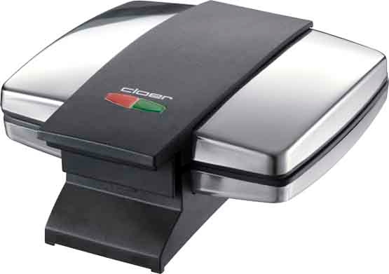 Cloer Sandwich-Toaster Muschelform 6235 eds/sw Image