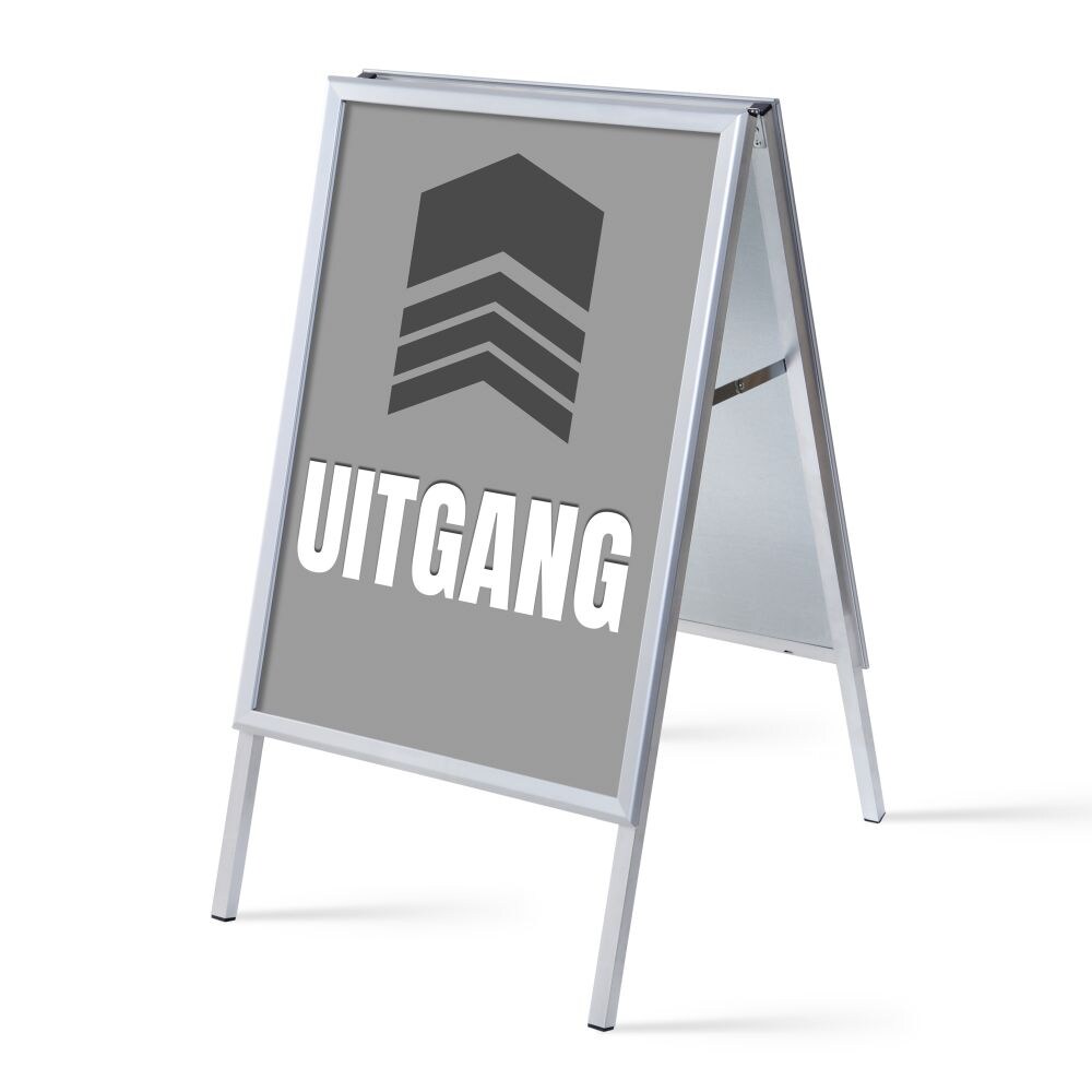 SHOWDOWN Displays Showdown Kundenstopper - DIN A1 - Komplett-Set - Uitgang Niederländisch - Grau/Schwarz Image