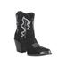 Women's Joyride Mid Calf Boot by Dan Post in Black (Size 8 1/2 M)