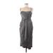 NANETTE Nanette Lepore Cocktail Dress: Gray Dresses - Women's Size 6