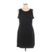 Old Navy Casual Dress - Sheath Scoop Neck Sleeveless: Black Print Dresses - Women's Size X-Large