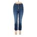 J.Crew Jeans - Mid/Reg Rise: Blue Bottoms - Women's Size 28
