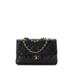 Chanel Leather Shoulder Bag: Black Bags