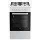 Beko FSS52020DW four et cuisinière Electrique Gaz Blanc A