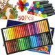 MUNGYO Gallery Oil Pastels 12/25/48 Colors Artist Soft Pastel Set Water-Soluble Non-toxic