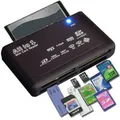 Alles in einem kartenleser usb 2 0 sd kartenleser adapter unterstützung tf cf sd mini sd sdhc mmc ms