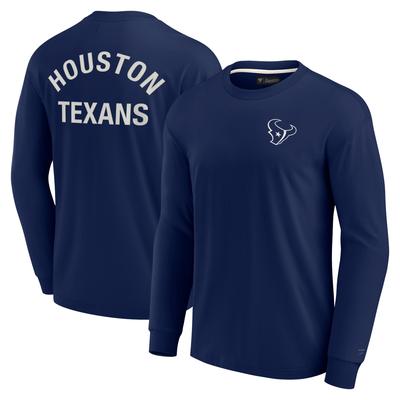 Unisex Fanatics – Houston Texans Elements – Superweiches Langarm-T-Shirt, Marineblau Image