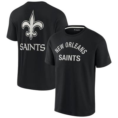 Schwarzes Unisex-T-Shirt „New Orleans Saints Elements“ von Fanatics, superweich, kurzärmelig Image
