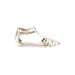 REPORT Signature Sandals: Gold Solid Shoes - Women's Size 10 - Open Toe