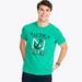 Nautica Men's Sustainably Crafted Anchor Graphic T-Shirt Dark Dill, L