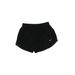 Nike Athletic Shorts: Black Solid Activewear - Women's Size Medium