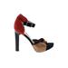 Dolce Vita Heels: Red Shoes - Women's Size 8