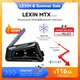Interphone LEXIN-MTX de casque de MESH et de Bluetooth de moto avec le système de communication de