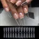 American Gel X Capsule False N64.souhaits On Extension System Gelly Soft Coffin Fake Nail