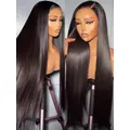 Sophia-Perruque Lace Front Wig Naturelle Lisse Cheveux Humains Transparent 13x4 13x6 HD