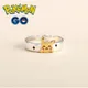 Bague Monstre Pokémon Anime pour Fille Anneau Ajustable Dessin Animé Lady Kawai Pikachu Bijoux