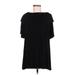 Rachel Pally Casual Dress - Shift High Neck Short sleeves: Black Dresses - Women's Size Medium