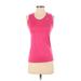 Nike Active Tank Top: Pink Activewear - Women's Size X-Small