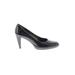 Stuart Weitzman Heels: Pumps Stilleto Work Black Solid Shoes - Women's Size 7 - Almond Toe