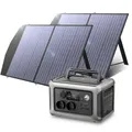 ALLPOWERS Solarpanel 100W 140W 200W caricabatterie a energia solare con batteria LiFePo4 299Wh 600W
