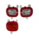 1 o 2 pezzi lampada paraurti posteriore senza lampadina per Jeep Renegade 2015-2018 riflettore posteriore luce fendinebbia 68255513 AA