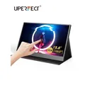 UPERFECT Monitor portatile Touchscreen da 15.6 "USB-C schermo esterno 1920*1080 Display per Laptop per Computer FHD con doppio tipo-C Mini HD