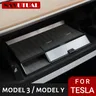 Handschuh fach für Tesla Modell 3 Modell y 2014-2018 Auto Interieur Zubehör zweistöckige rutsch