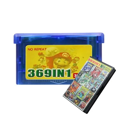 369 in 1 gba 32-Bit-Spielkassettenkarte für gba gba/sp nds pokemon retro-Spiele englische Sprache