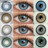 Eye share 1 Paar naturfarbene Kontaktlinsen für Augen neue Kontaktlinsen blau bunte Linsen graue