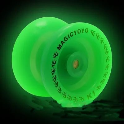 Magie yoyo K1 licht professioneller yo-yo custom kunststoff multi-farbe yo-yo kinder klassische spielzeug Image