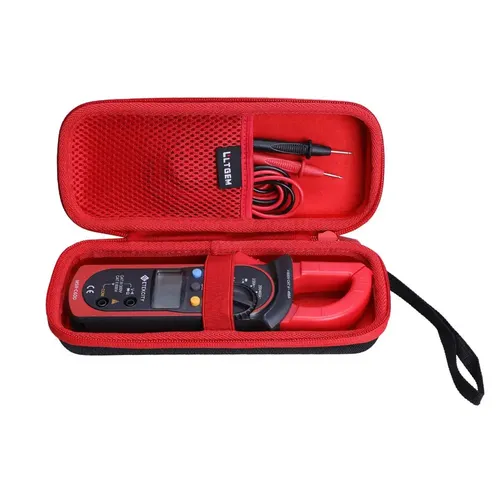 LTGEM EVA Hard Case für Etekcity Digital Multimeter Amp Volt Clamp Meter Spannung Tester Rot