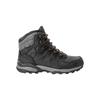 Trekkingschuh JACK WOLFSKIN "REFUGIO PRIME TEXAPORE MID W", Gr. UK 4,5 - EU 37,5, Normalschaft, grau (phantom), Main Material Second Material 100% Polyamide Lining Sole 100% Rubber/ EVA, Schuhe Schnürboots Trekkingboots