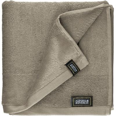 Handtuch "Sense", beige (sand), B:50cm L:100cm, Frottee, Obermaterial: 100% Baumwolle, SCHÖNER WOHNEN-KOLLEKTION, Handtücher (Packung) Image