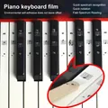 54/61/88 Transparent Piano Keyboard Stickers Electronic Keyboard Key Piano Stave Note Sticker Symbol