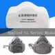 Dustproof 5-6 Layer 3701 Particles Filters Anti-Dust Filter For 3M 3200/HF52 Gas Dust Mask Painting