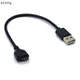 NEW USB Connector USB Extension Cable USB2.0 to 9Pin Conector 9 Pin Male to External USB A Male PC