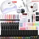 Manicure Set 7ml Nail Gel Set With UV Lamp Semi Permanent Varnish Acrylic Extension Gel 35000RPM