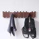 Walnut Coat Racks Wall Hanging Wall Entry Door Porch Hanging Coat Rack Perforated Solid Wood