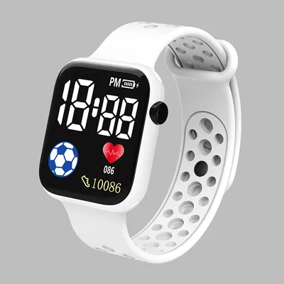2025 LED Digital Watch For Kids Boys Sports Waterproof Watches Girls Silicone Digital Watch Casual Childrens Electronic Reloj