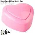 Simulated Heartbeat box for Puppy dogs cats toy Pets Toys Reborn Doll Anxiety Calming Training