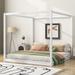 Canopy Design King Size Canopy Platform Bed with Support Legs