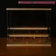 2-5 Tier Riser Acrylic Box Display Blind box Showcase Led Light Clear Wooden Shelves Storage Box