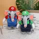 Kawaii Elephant Mario Bros Luigi Princess Peach Donkey Kong Soft Plush Toys Bowser JR. Morton Roy