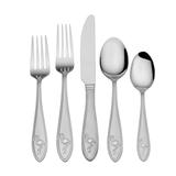 Towle Everyday Flamingo 20 Piece Stainless Steel Flatware Set