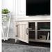WESOME 70 inch Industrial TV Stand Organizer, Accent Console Table with Doors