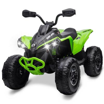 12V Kids ATV Ride on Toy Car Bombardier Licensed BRP Can-am 4 Wheeler