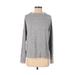 Zara TRF Pullover Sweater: Gray Marled Tops - Women's Size Small